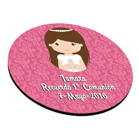 Posavasos de tela redondo