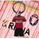 Llavero Retro Futbol Logroño 89 Red