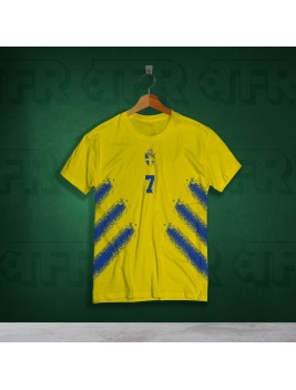 Camiseta Retro Suecia 94 Tributo Larsson