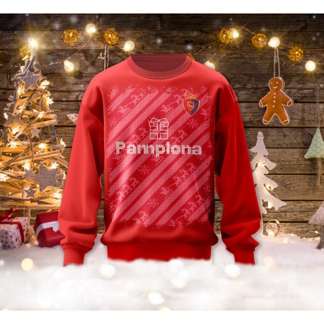 Sudadera Pamplona 90 Retro Christmas