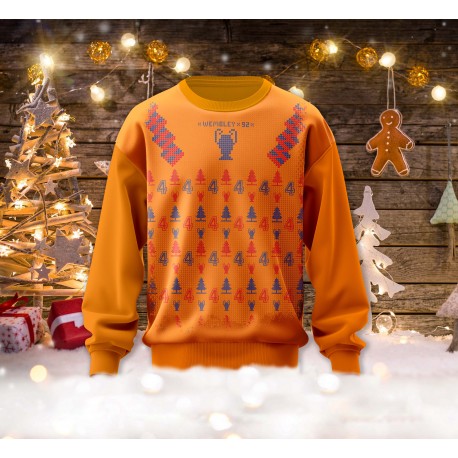 Sudadera Barcelona 92 Away Retro Christmas