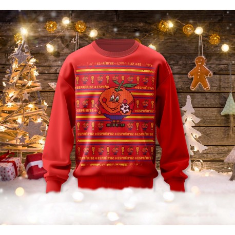 Sudadera España 82 Retro Christmas