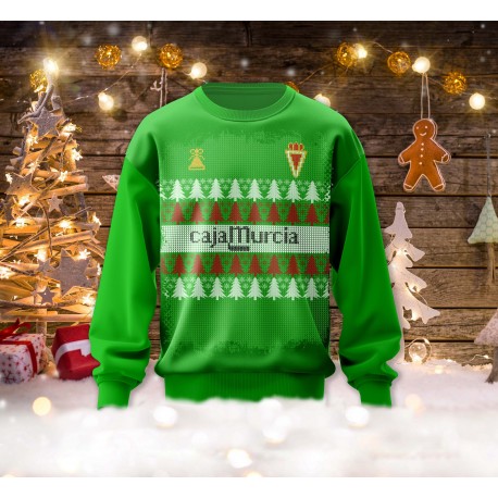 Sudadera Murcia 87 Away Retro Christmas
