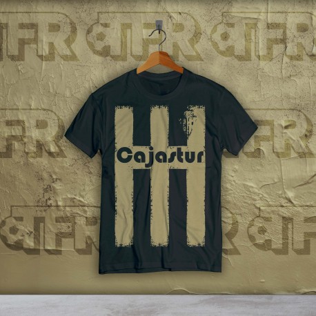 Camiseta Retro Gijon 87 Gold