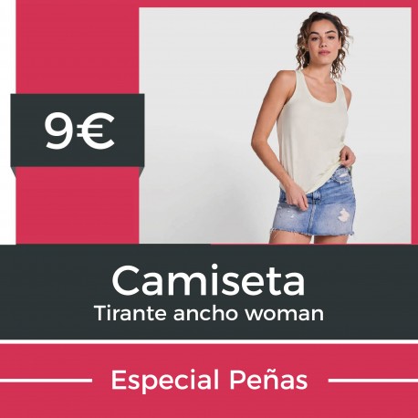 Camiseta Tirante ancho Woman
