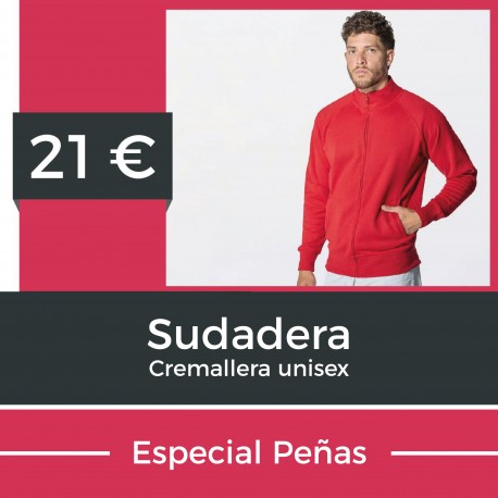 Sudadera Cremallera Unisex