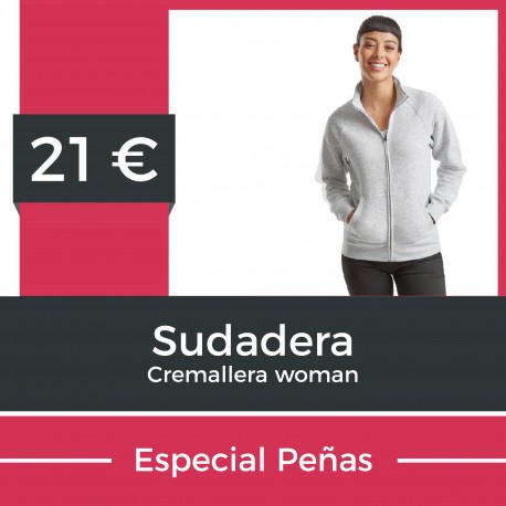 Sudadera Cremallera Woman