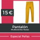 Pantalón Multibolsillo Fiestas