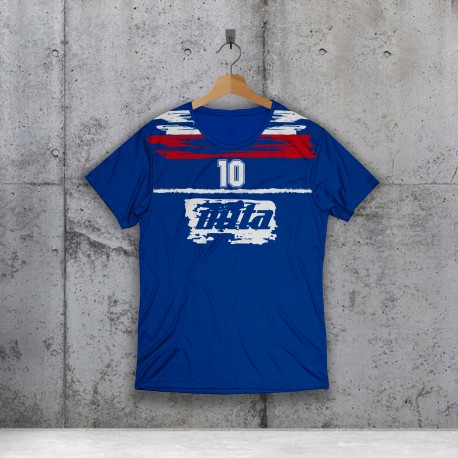 Camiseta Retro Neptuno Blue Tributo Futre Sport Line