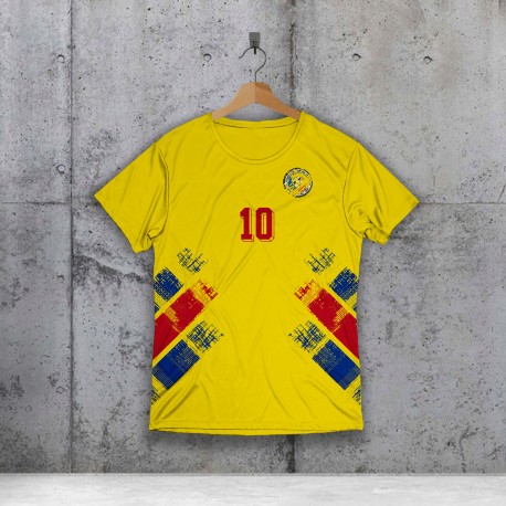 Camiseta Retro Rumania 94 Tributo Hagi Sport Line