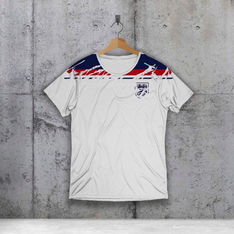 Camiseta Retro Inglaterra 82 Home Sport Line