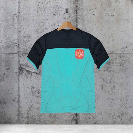 Camiseta Retro España 86 Tributo Zubizarreta Sport Line