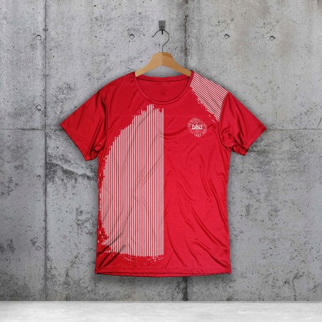 Camiseta Retro Dinamarca 86 Home Sport Line