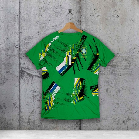 Camiseta Retro Brasil Tributo Taffarel Sport Line