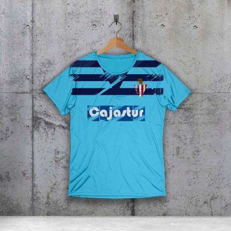 Camiseta Retro Gijon Tributo Ablanedo Sport Line