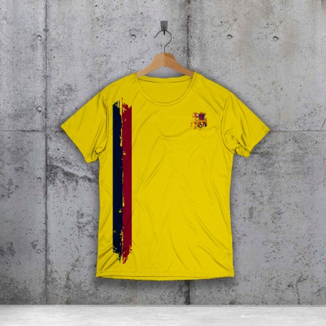 Camiseta Retro Barcelona Yellow Sport Line