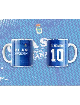 Taza Retro Football Oviedo 89