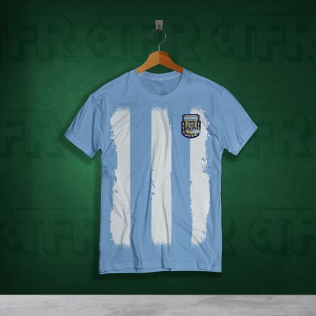 Camiseta Retro Argentina 86 HOme