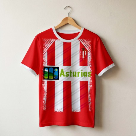 Camiseta Retro Gijón 95 Home