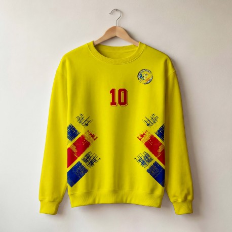 Sudadera Retro Rumania 94 Tributo Hagi