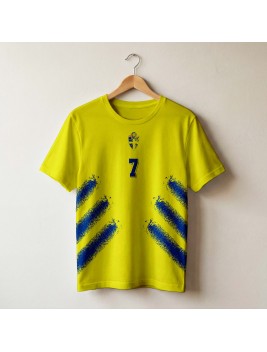 Camiseta Retro Suecia 94 Tributo Larsson