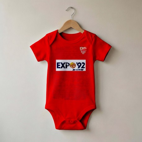 Body bebé Retro Fútbol Hispalis 87 Away