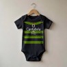 Body bebé Retro Fútbol Santander 98 Black