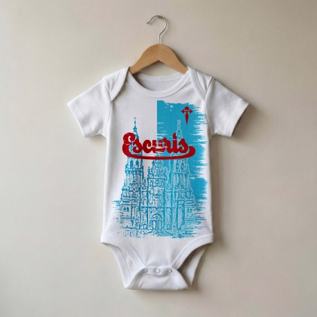 Body bebé Retro Fútbol Santiago 95 Home