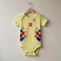 Body bebé Retro Fútbol Rumania 94 Tributo Hagi