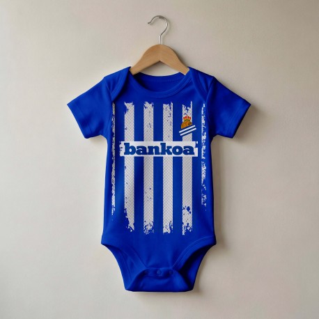 Body bebé Retro Fútbol San Sebastian 91 Home