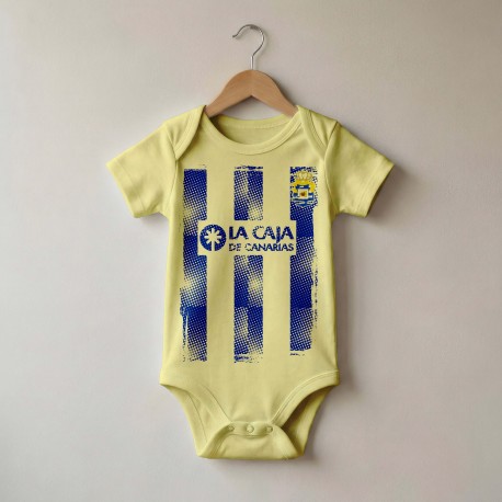 Body Bebé Retro Fútbol Las Palmas 98 Home