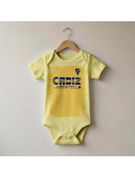 Body Bebé Retro Fútbol Cádiz 89 Home