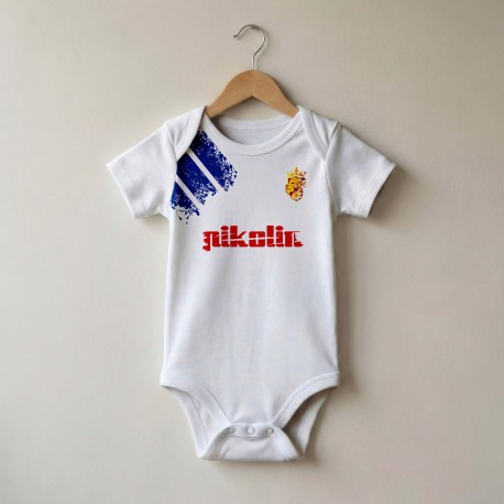 Body bebé Retro Fútbol Aragón 92 Home