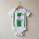 Body bebé Retro Fútbol Santander 97 Away