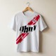 Camiseta Retro Rayo White