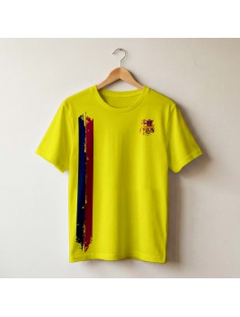 Camiseta Retro Barcelona Yellow