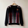 Sudadera Retro Barcelona Tributo Vitor Baia