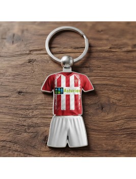 Llavero Retro Futbol Gijon 87