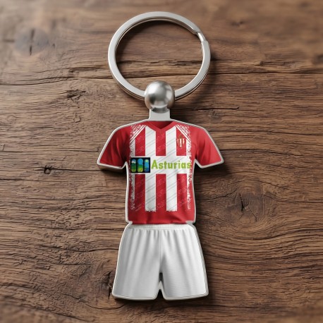 Llavero Retro Futbol Gijon 87
