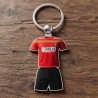 Llavero Retro Futbol Logroño 89 Red