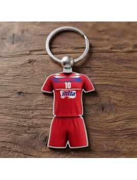 Llavero Retro Futbol Neptuno Red