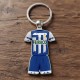 Llavero Retro Futbol Coruña Blue