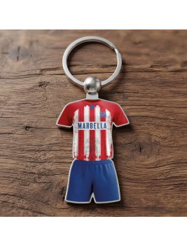 Llavero Retro Futbol Neptuno Tributo SImeone